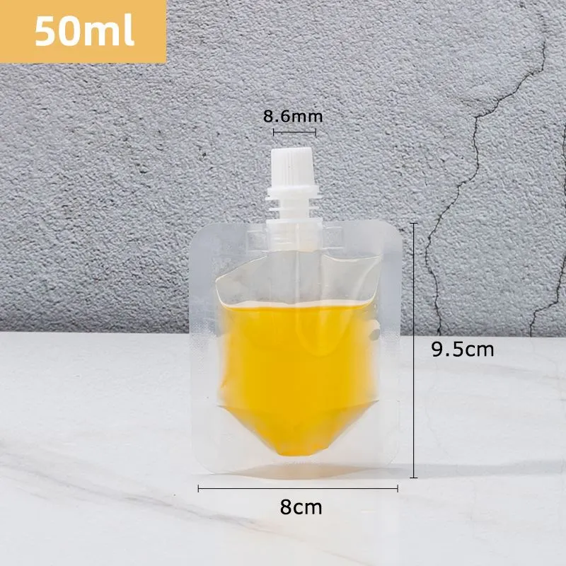 Zakjes met drinktuit