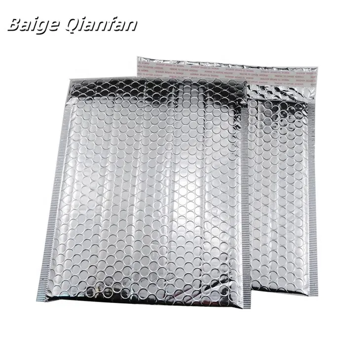 Zilverfolie bubbelenvelop gewatteerde mailer
