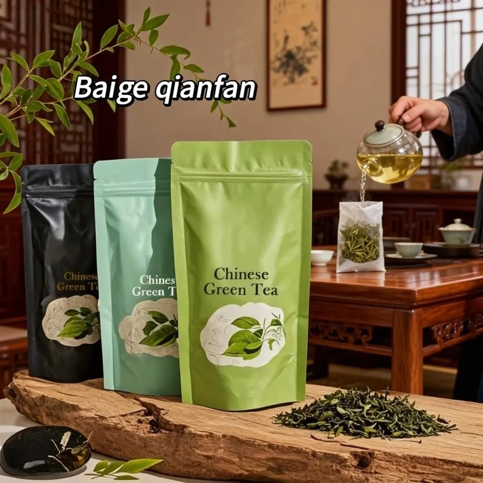 Verpakkingszakken voor groene thee