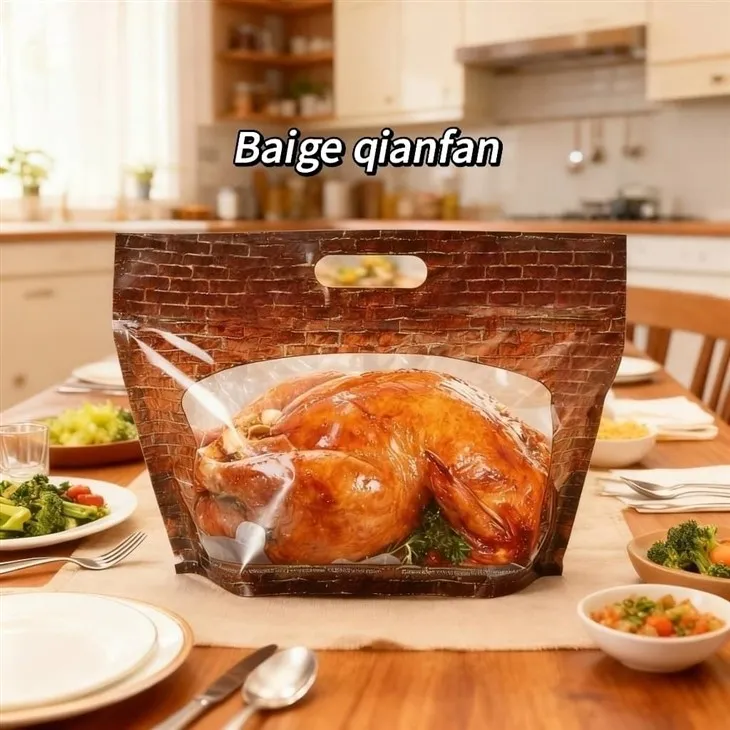 Verpakkingszakken voor verse kip