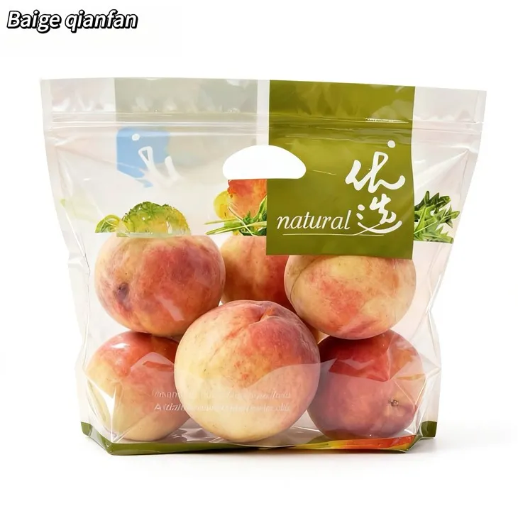 Perzik verpakkingstassen